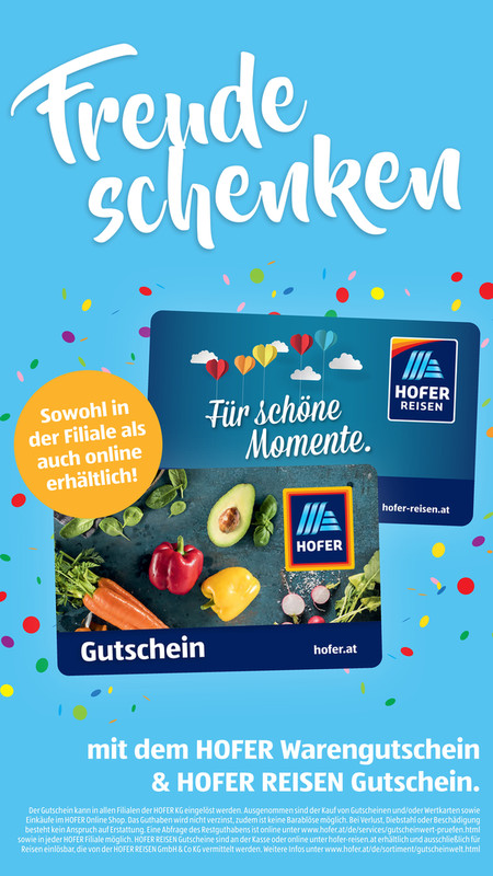 Hofer Chemie Gutschein